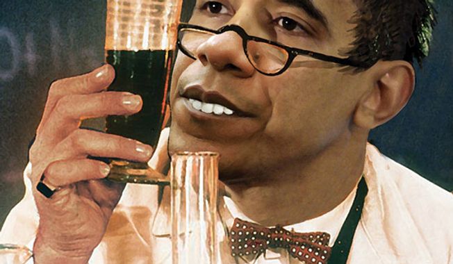 Illustration: Professor Obama