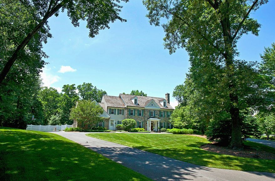 The home at 8521 Country Club Drive in Bethesda is on the market for $3,795,000. Built in 2001, it has seven bedrooms, five full baths and two powder rooms. It sits on more than 2 acres.