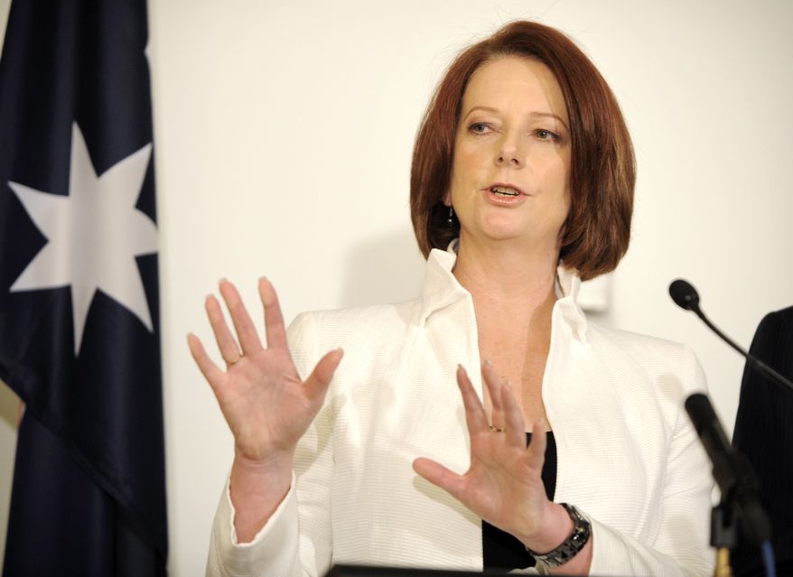 Australian Prime Minister Julia Gillard (Associated Press)