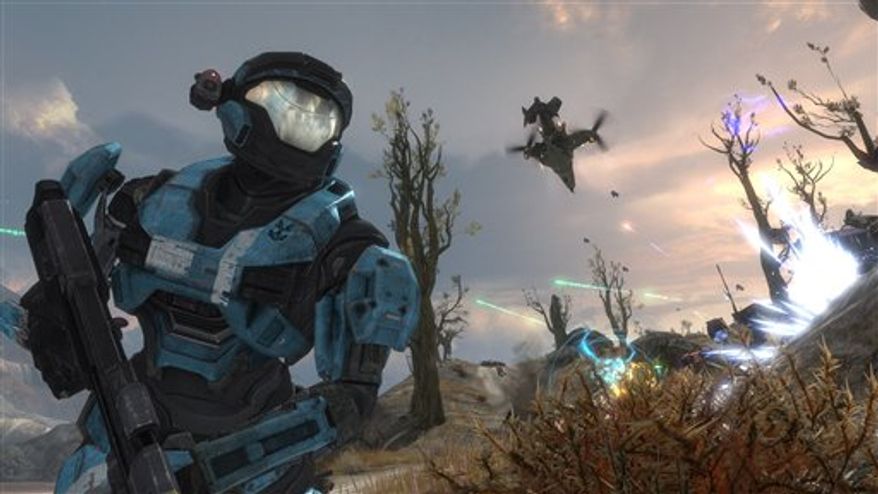 This video game image released by Bungie Studios shows a scene from "Halo Reach." (AP Photo/Bungie Studios) NO SALES