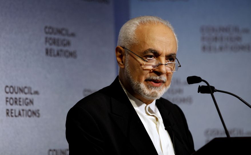Imam Feisal Abdul Rauf, executive director of the Cordoba Initiative, addresses the Council on Foreign Relations, Monday, Sept. 13, 2010, in New York. Imam Rauf is now in the midst of a polarizing political, religious and cultural debate over his plans for a multistory Islamic center that will feature a mosque, health club and theater about two blocks north of ground zero in New York. (AP Photo/Craig Ruttle)
