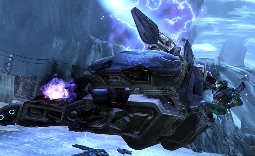 Action from Halo Reach for Xbox 360
