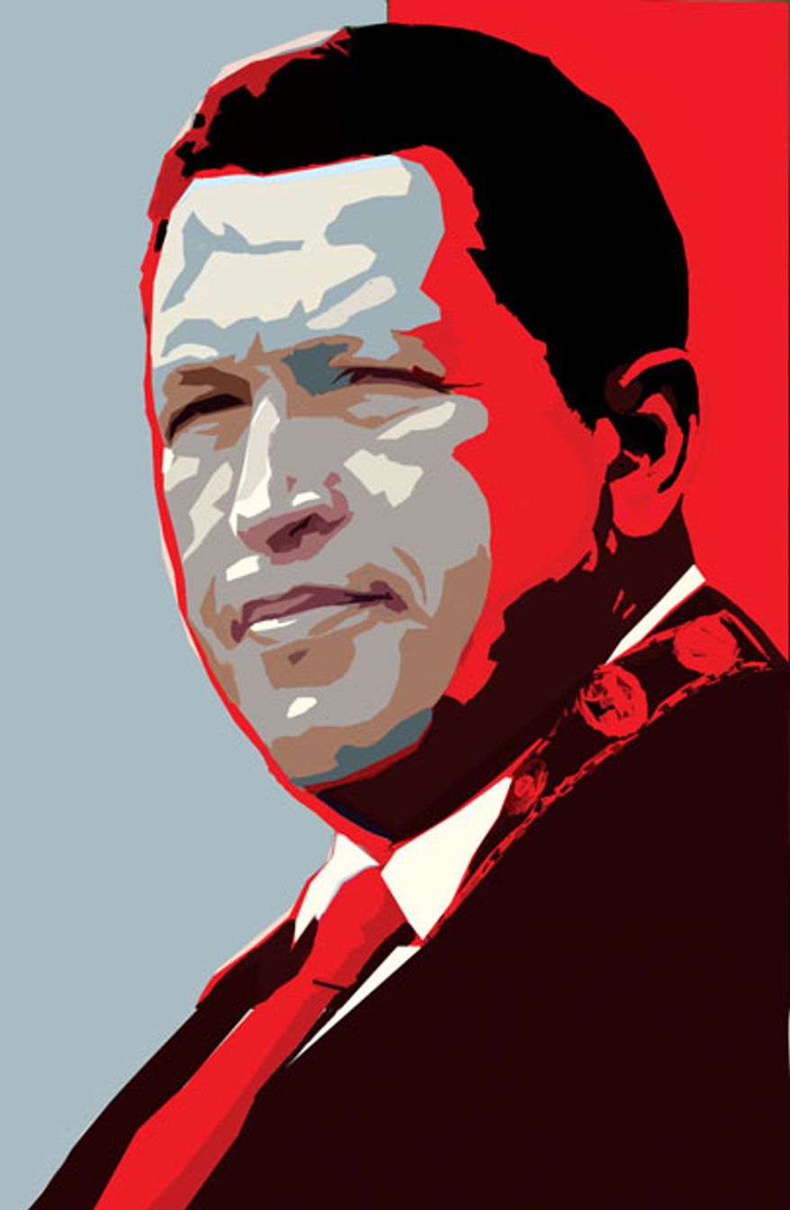 Illustration: Hugo Chavez