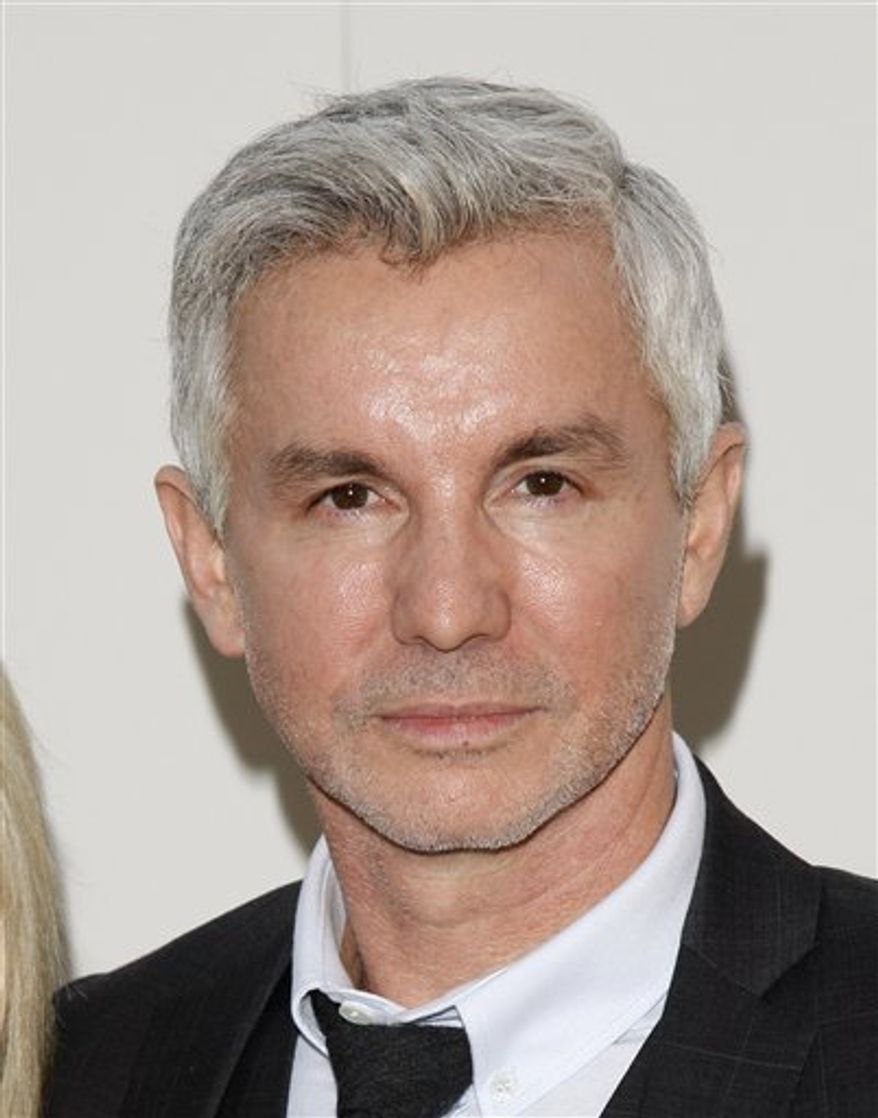 FILE - In this Sept. 7, 2010 file photo, Baz Luhrmann attends "Fashion's Night Out : The Show" at Lincoln Center in New York. (AP Photo/Peter Kramer, file)