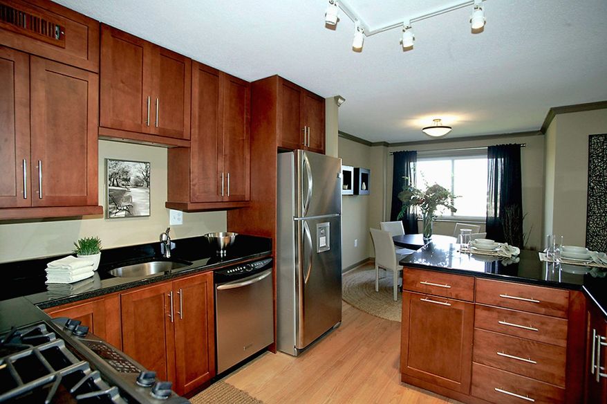 The Tenacity Group is converting a former apartment complex into condominiums in Takoma Park, Md. The condos will have new kitchens with granite counters, 42-inch cabinets and stainless steel appliances.
