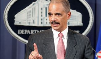 &quot;We will not tolerate anti-competitive practices,&quot; Attorney General Eric H. Holder Jr. said Monday. (Associated Press)