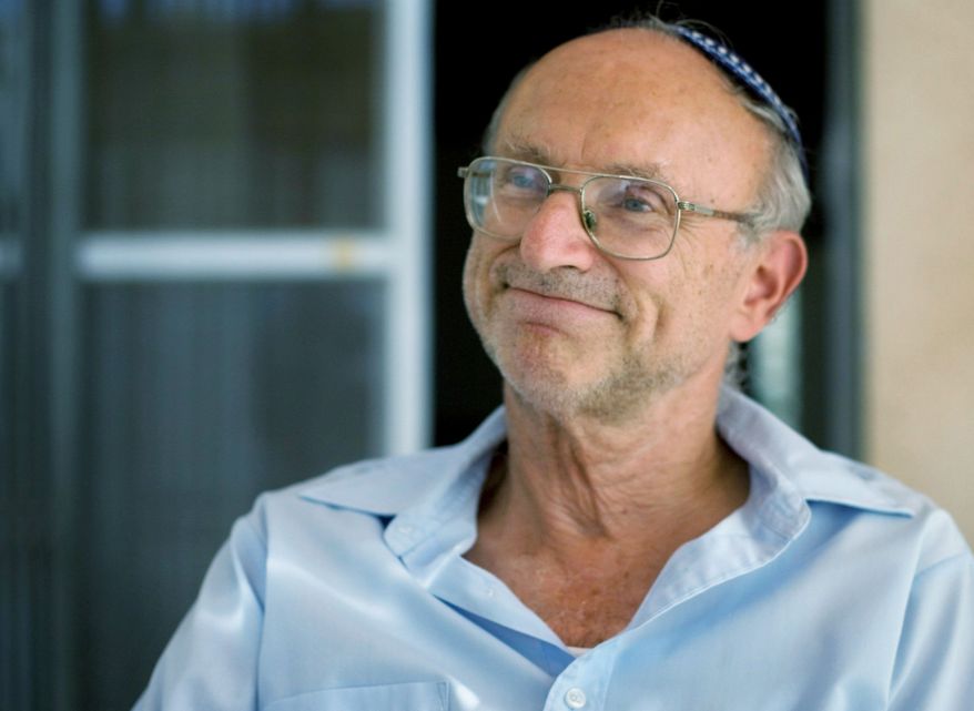Avraham Goldis, Revava settler (Associated Press)