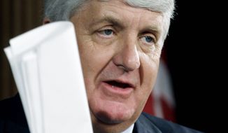 Associated Press
Rep. Rob Bishop, Utah Republican, seen here in March 2009, posted the draft report on his website Friday.