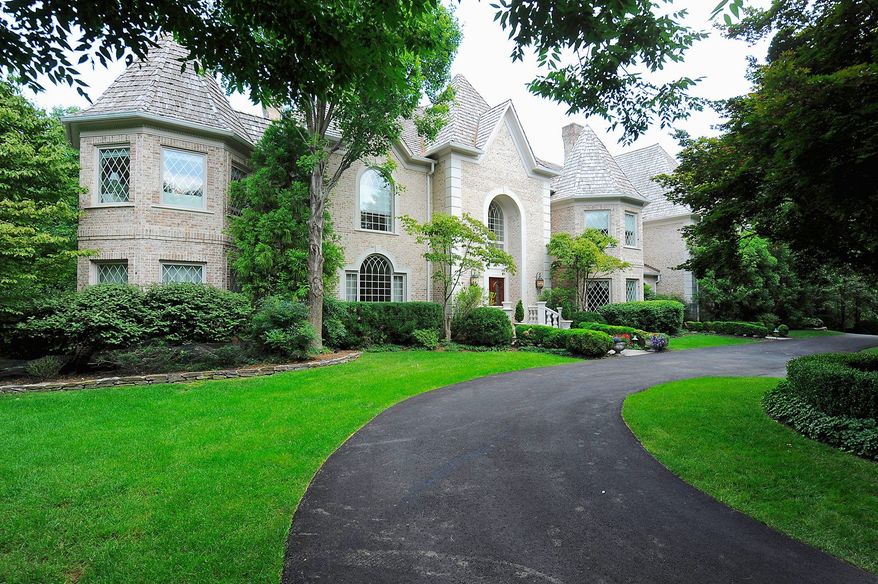 The home at 10010 High Hill Place in Great Falls is on the market for $3,895,000. The seven-bedroom, eight-bath home, which was built in 1995, is on a 1.79-acre lot.