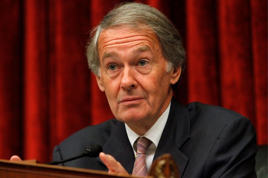 **FILE** Rep. Edward J. Markey, Massachusetts Democrat