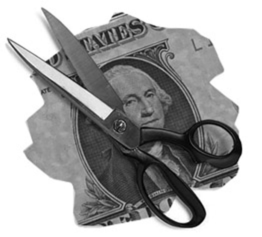 Illustration: Spending cuts