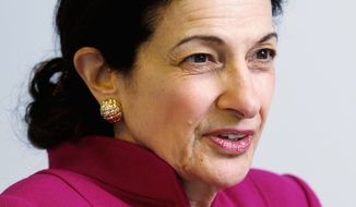 Sen. Olympia J. Snowe, Maine Republican, could face a &quot;tea party&quot; primary challenger from the right in 2012. (Associated Press)