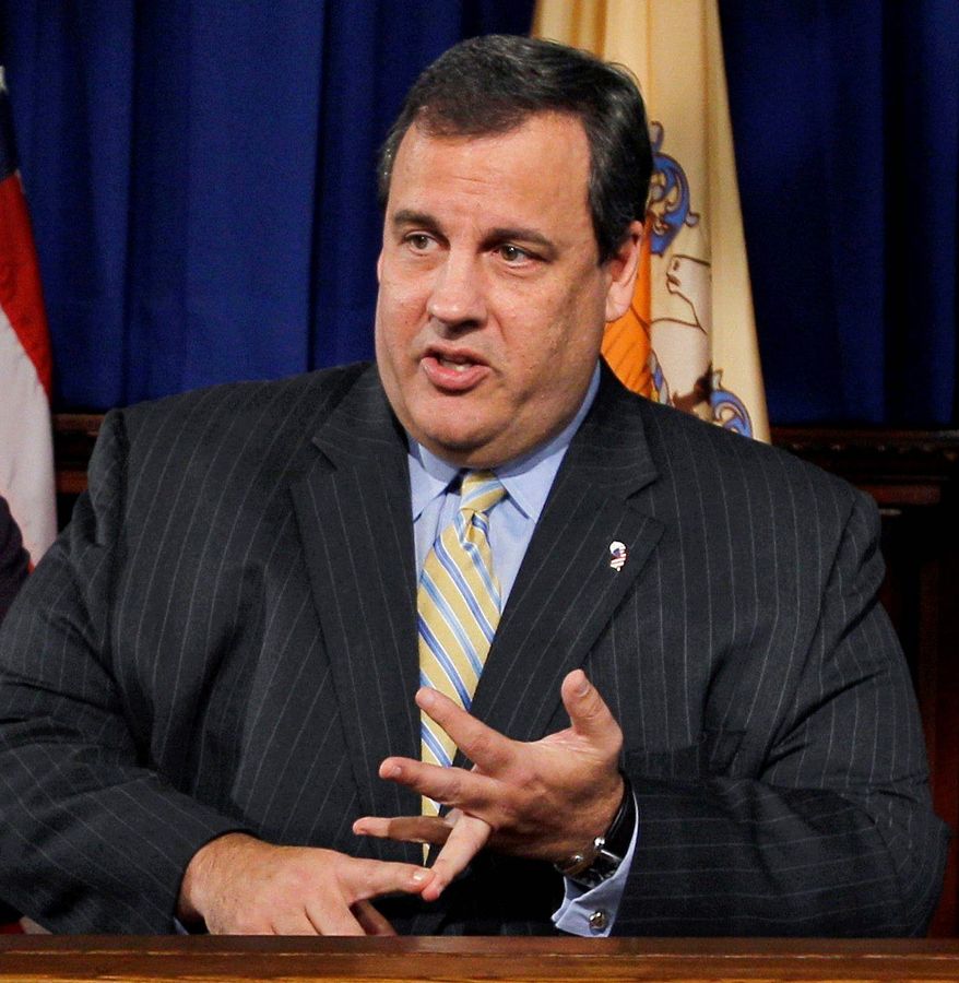 New Jersey Gov. Chris Christie, enumerating on Wednesday why he won't run for president, is among federal prosecutors Justice's inspector general says overspent travel allowances. (Associated Press)