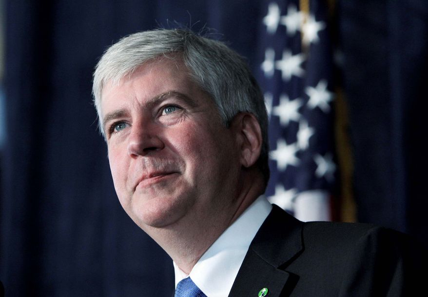 **FILE** Michigan Gov. Rick Snyder (Associated Press)
