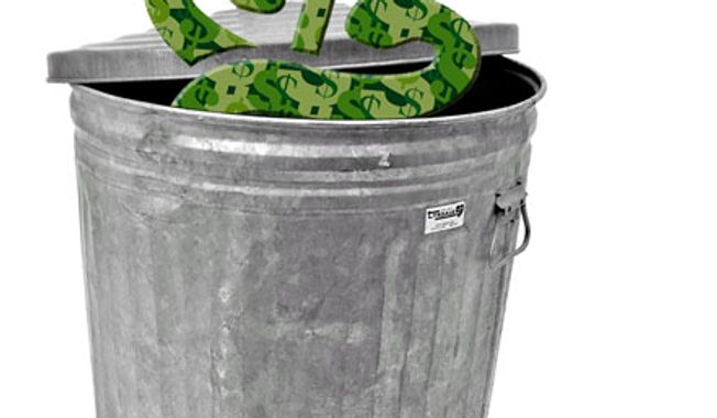 Illustration: Trash Obamacare by Greg Groesch for The Washington Times