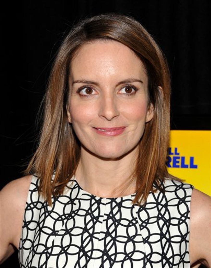 FILE - In this Nov. 3, 2010 file photo, actress Tina Fey attends the "Megamind" film premiere in New York. (AP Photo/Evan Agostini, file)