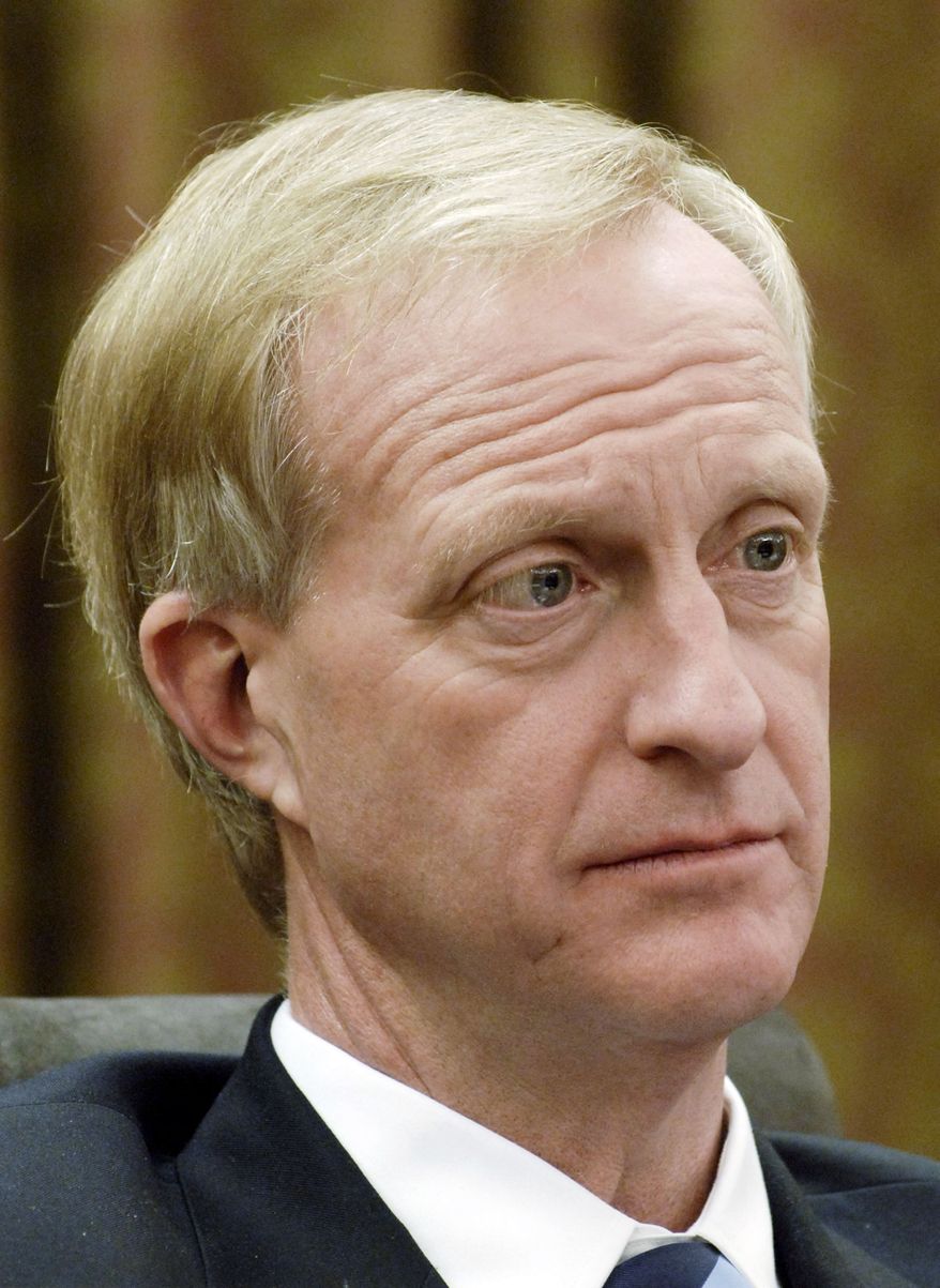 "We cannot balance the budget" on the backs of residents and small businesses, said council member Jack Evans. (The Washington Times)