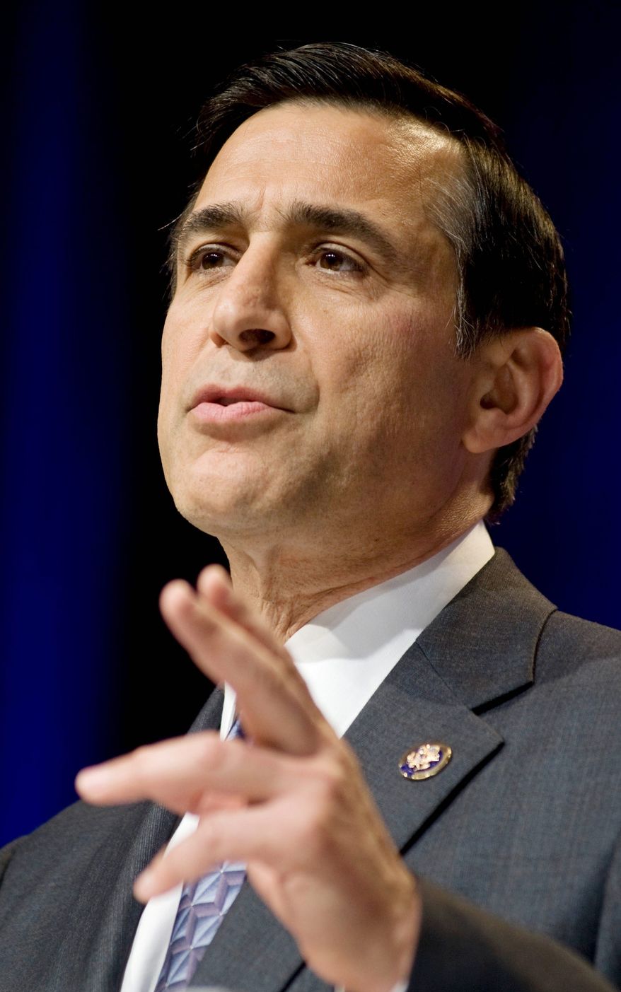 ASSOCIATED PRESS
Rep. Darrell Issa called it "really unthinkable" to use Hurricane Katrina as a "way to inappropriately obtain taxpayer dollars."