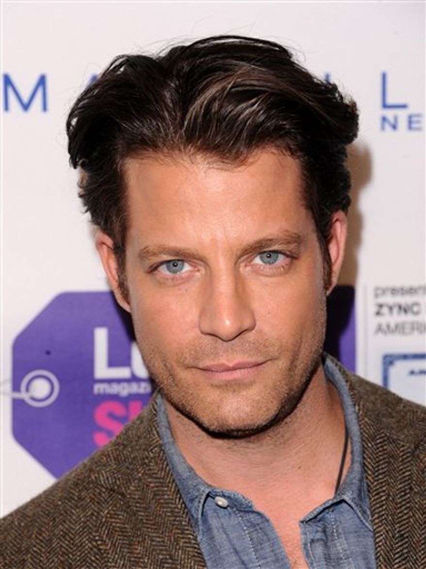 FILE - In this Nov. 4, 2010 file photo, TV personality Nate Berkus attends the Lucky Shops "VIP Night" to celebrate Lucky magazine's 10th anniversary in New York. Berkus is resting comfortably at home after an appendectomy. The popular designer and talk-show host had the surgery Tuesday, Nov. 30. (AP Photo/Peter Kramer, file)