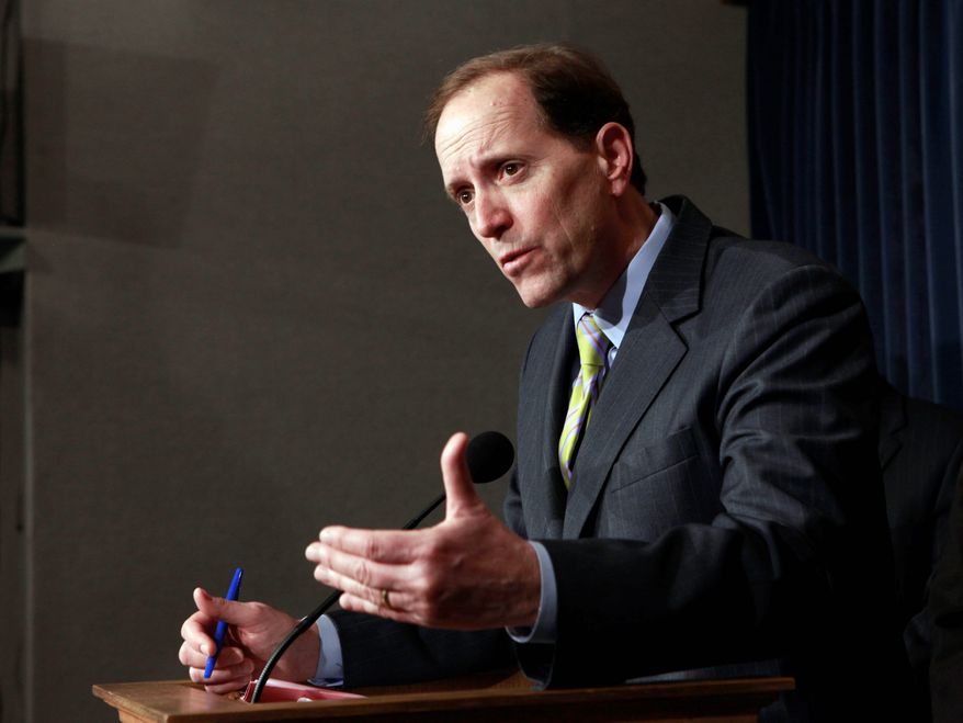 Rep. Dave Camp, Michigan Republican, said of the compromise: "This framework will allow us to extend all current tax rates and give economic recovery and job creation a chance." (Associated Press)