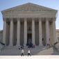 The U.S. Supreme Court building on Capitol Hill in Washington (AP Photo/Evan Vucci, File)
