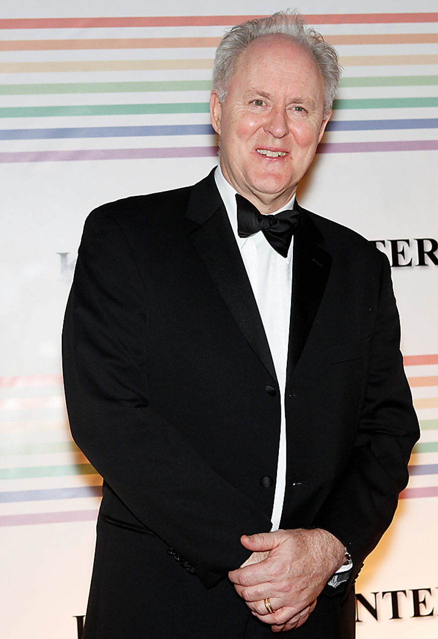Actor John Lithgow poses on the red carpet at the Kennedy Center Honors in Washington on Sunday, Dec. 5, 2010. (AP Photo/Jacquelyn Martin)
