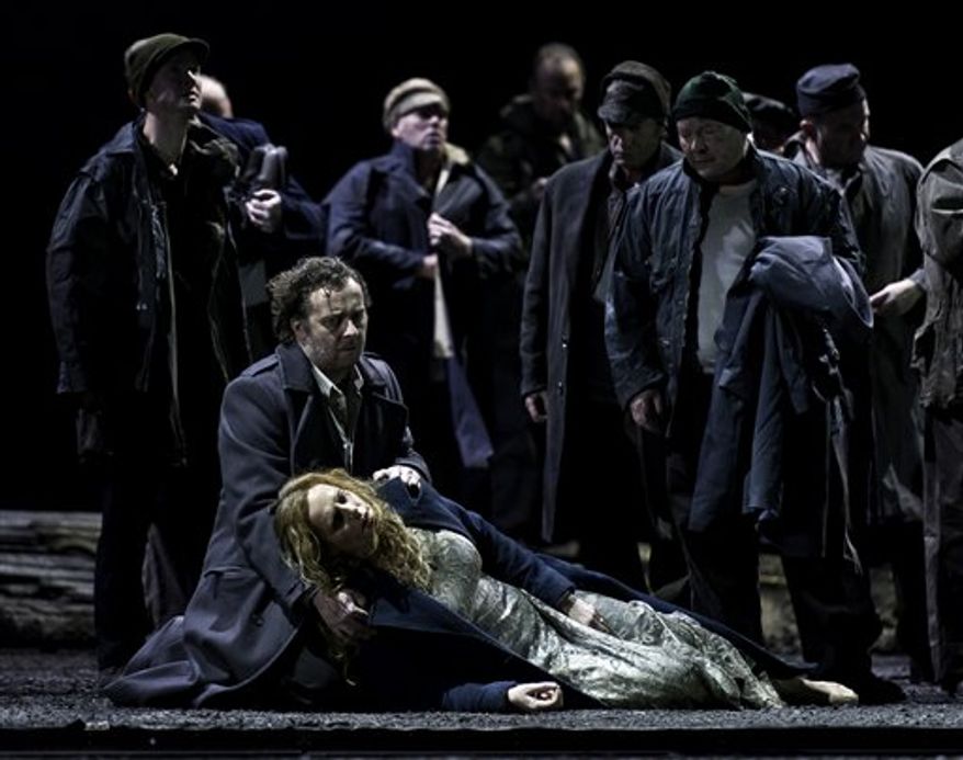 In this undated photo made available by the Royal Opera House in London Monday Dec. 13, 2010 Johan Botha is seen as Tannhauser in the Royal Opera House, Covent Graden, production of the same name. (AP Photo/Clive Barda/Royal Opera House-ho) EDITORIAL USE ONLY, NO SALES.