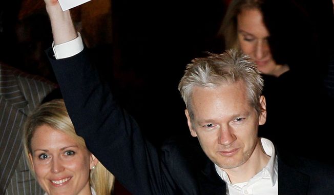 ASSOCIATED PRESS
WikiLeaks founder Julian Assange is released on bail in London. House Judiciary Committee Chairman John Conyers Jr. says repeated calls for his prosecution in the U.S. makes him &quot;uncomfortable.&quot;