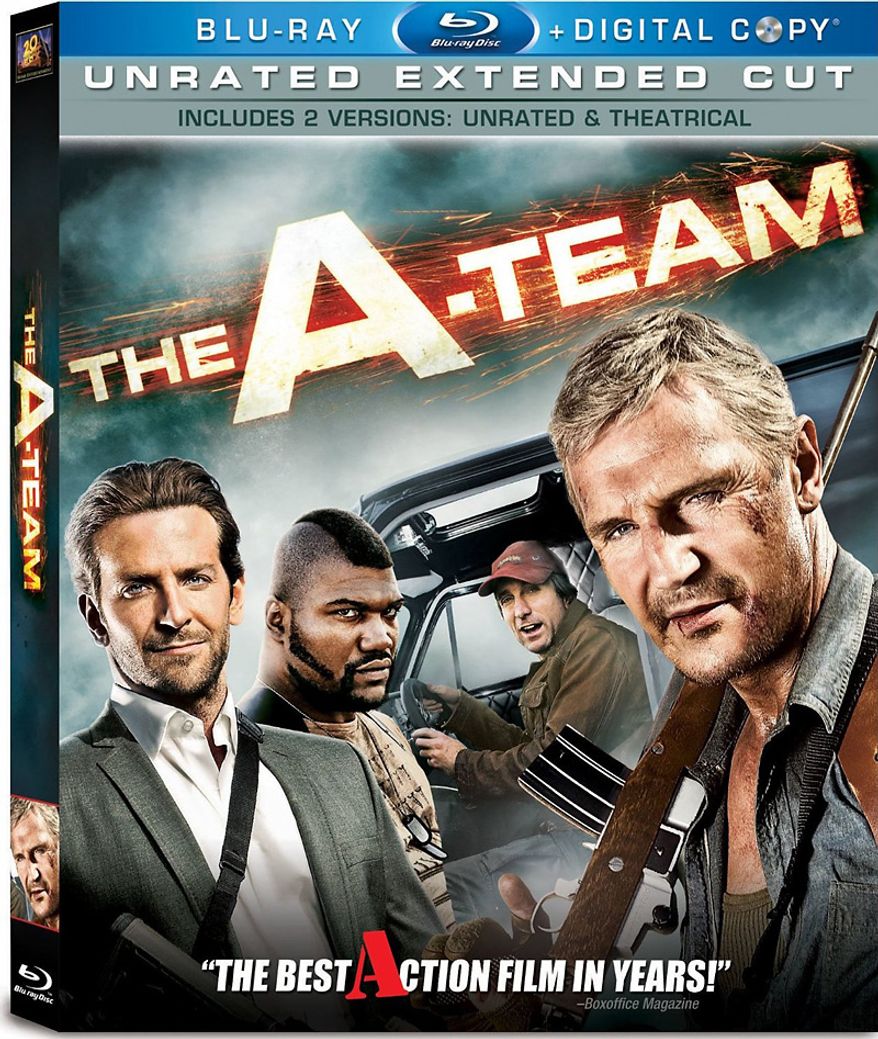 20th Century Fox Home Entertainment's The A-Team: Unrated Extended Cut debuts on Blu-ray.