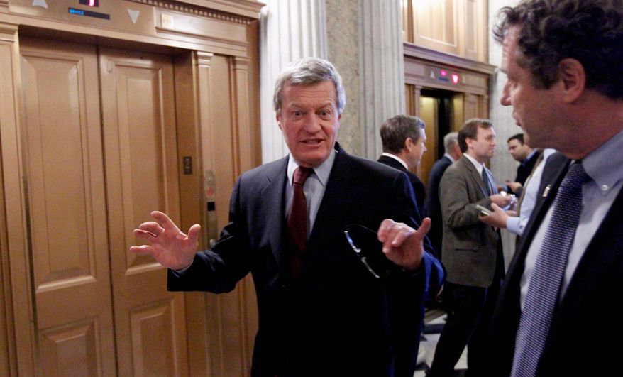 ASSOCIATED PRESS
"A lot of Americans don't make so much money that they itemize their tax returns. But those same Americans own property," said Sen. Max Baucus. "It seems to me that they, too, should have the ability to deduct it."
