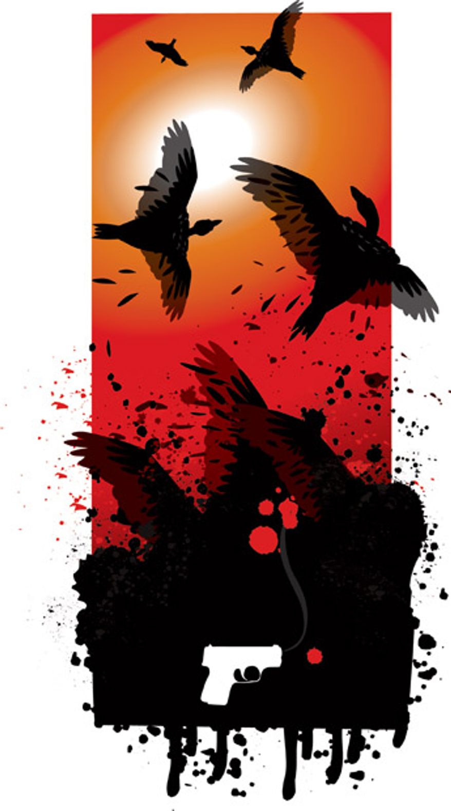 Illustration: Vultures by Linas Garsys for The Washington Times