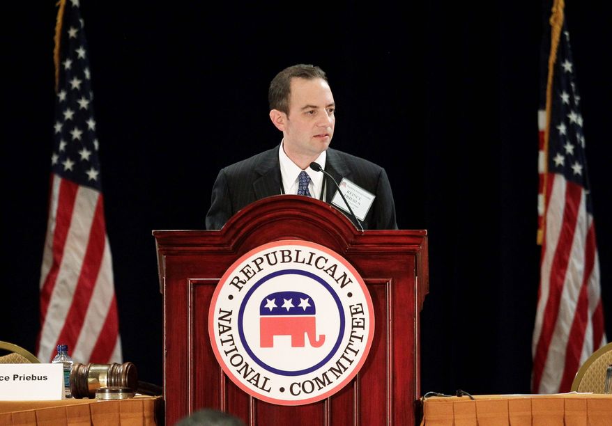 **FILE** Republican National Committee Chairman Reince Priebus (Associated Press)