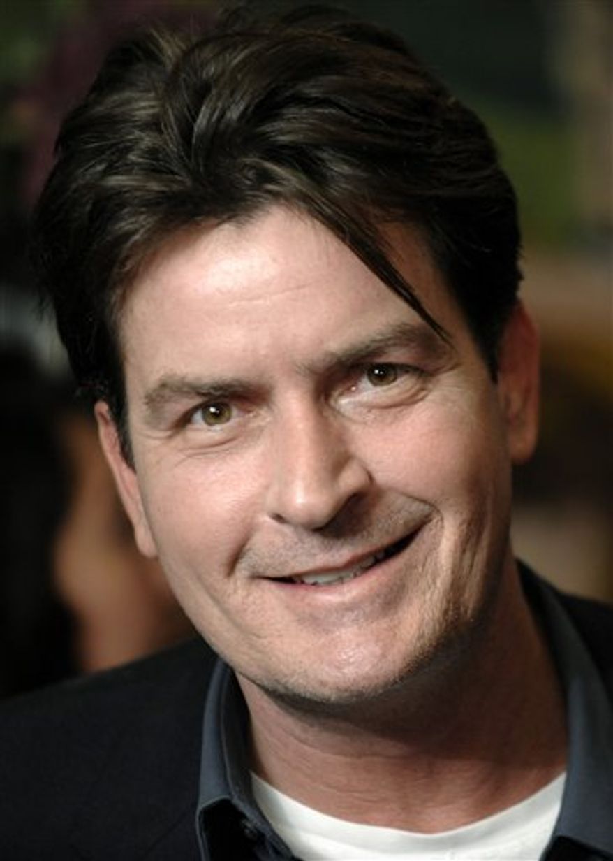 ** FILE ** This Jan. 28, 2009, file photo shows Charlie Sheen in Los Angeles. (AP Photo/Chris Pizzello, File)