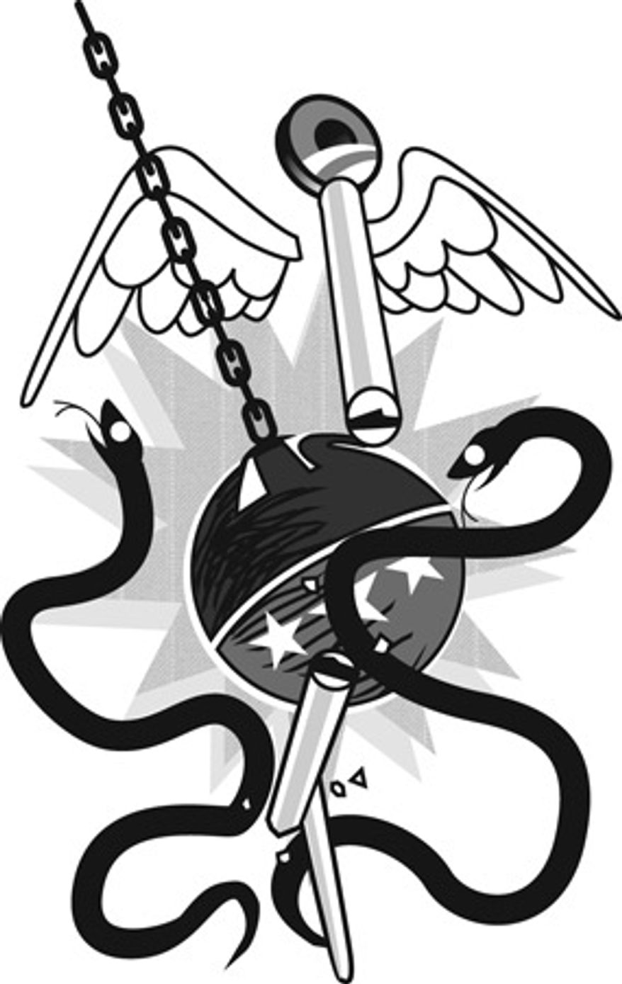 Illustration: Fixing Obamacare by Linas Garsys for The Washington Times