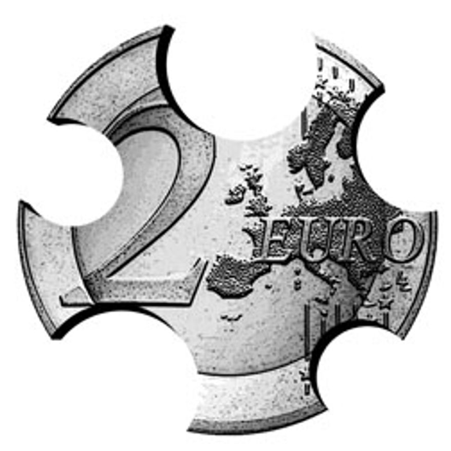 Illustration: Crumbling Euro