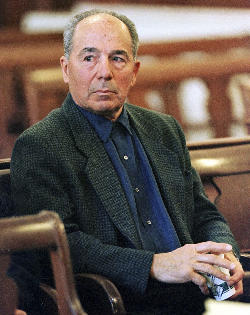 Luigi Manocchio, reputed leader of New England's Patriarca crime family, was arrested Wednesday, Jan. 19, 2011, in Fort Lauderdale, Fla., as federal agents rounded up more than 100 suspected mobsters in several states. (AP Photo/Matt York, File)