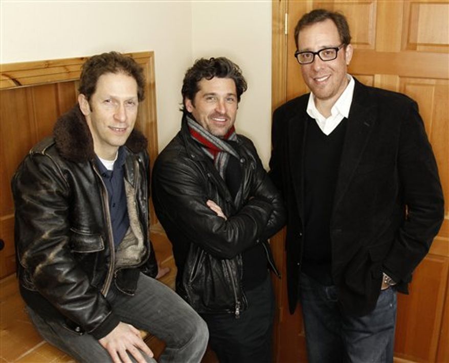 Actor Patrick Dempsey, a cast member in "Flypaper," poses for a portrait during the 2011 Sundance Film Festival in Park City, Utah, on Friday, Jan. 28, 2011. (AP Photo/Danny Moloshok)