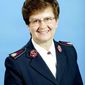 Salvation Army Commissioner Linda Bond, who has been with the organization since 1969, became the first woman elected to the top post since 1986. (Salvation Army)