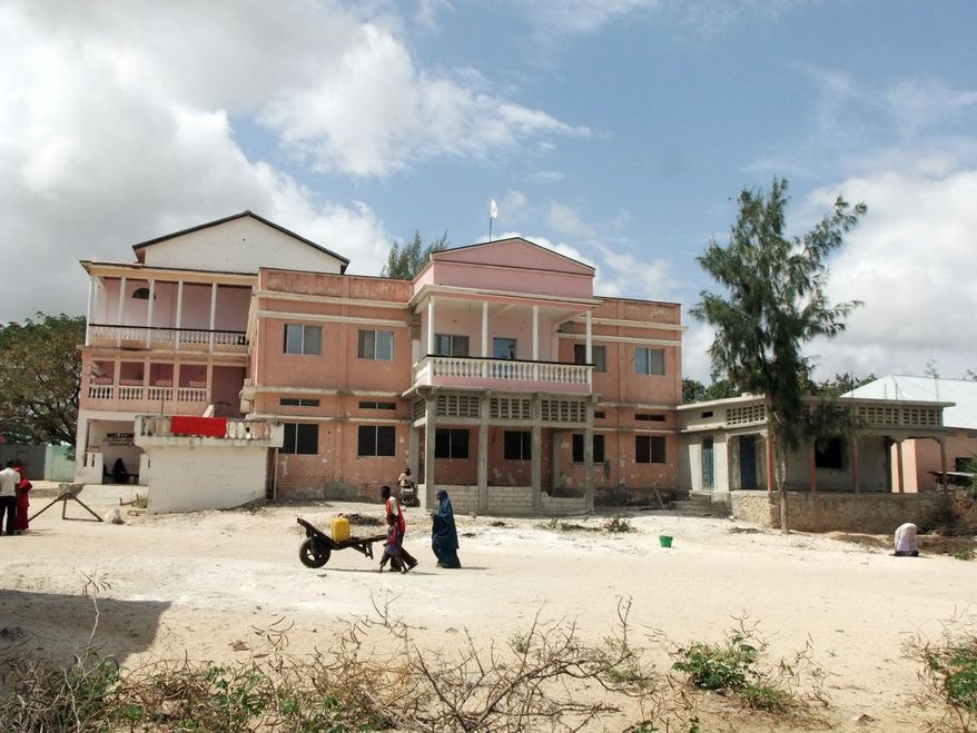 The Hawa Abdi hospital in Afgoye, Somalia, is along the main road to Mogadishu, a corridor that forms one of the world's largest concentrations of displaced people. (Associated Press)
