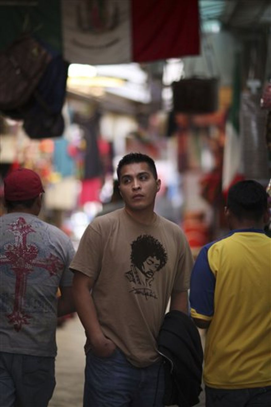 Antonio Zuniga, protagonist of the documentary "Presumed Guilty," poses for a photo in Mexico City, Wednesday Feb. 16, 2011. The award-winning film opens in Mexican commercial theaters Wednesday and its directors and protagonist hope it galvanizes Mexicans to demand changes to their failed legal system. (AP Photo/Alexandre Meneghini)