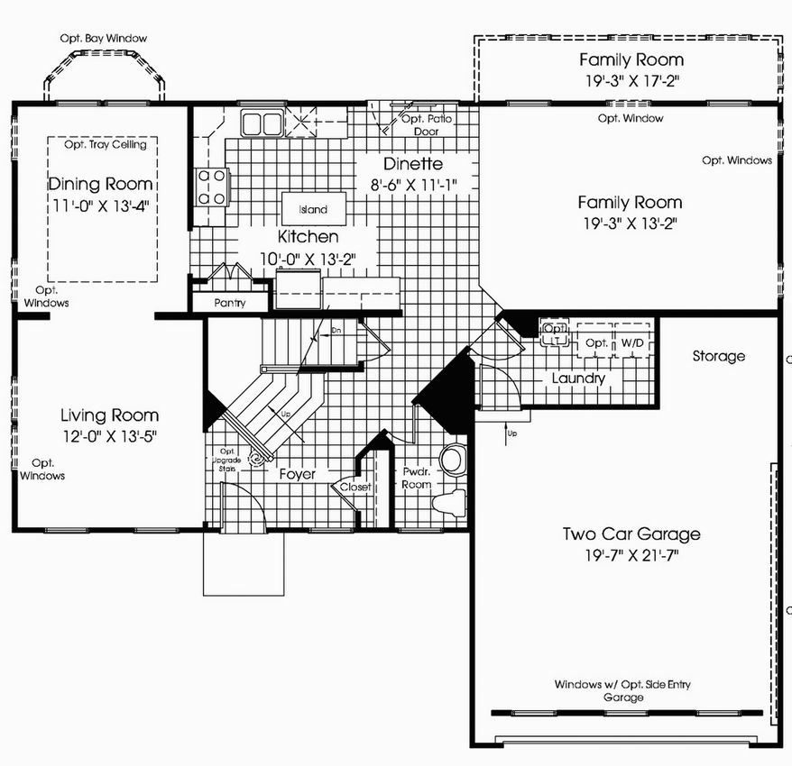 The Victoria Falls model has more than 2,400 finished square feet and can be expanded up to 4,126 square feet with a finished lower level, room extensions, a morning room and a home office.