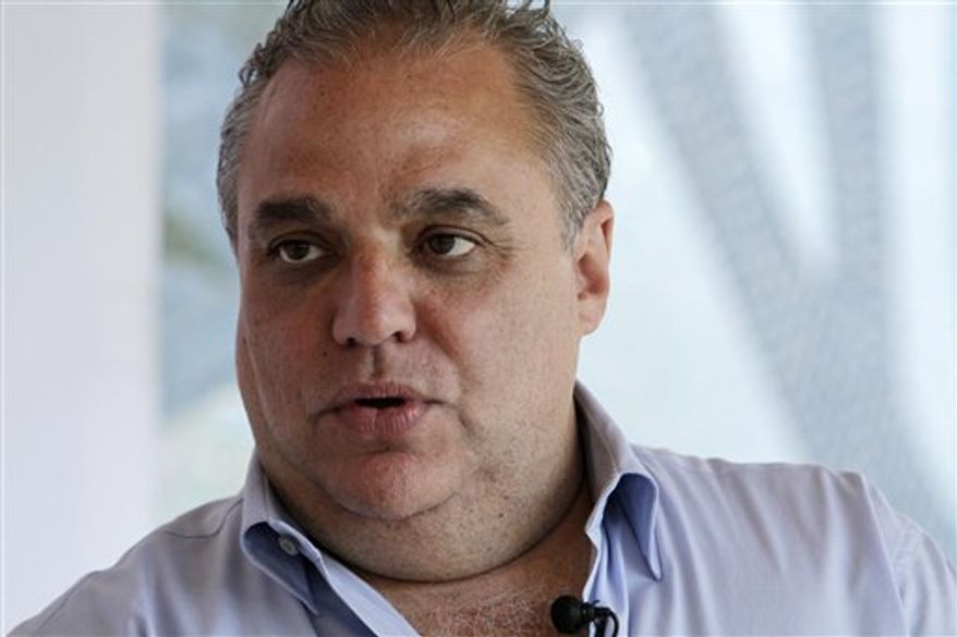 This Friday, Feb. 25, 2011 photo shows Lee Schrager, founder of the South Beach Wine and Food Festival, during an interview with the Associated Press at the festival in Miami Beach, Fla. At the 10th anniversary of the South Beach Wine and Food and Festival, Schrager _ the man behind what some call the "Super Bowl of the food world" _ looked back on 10 years of great eats. (AP Photo/J Pat Carter)