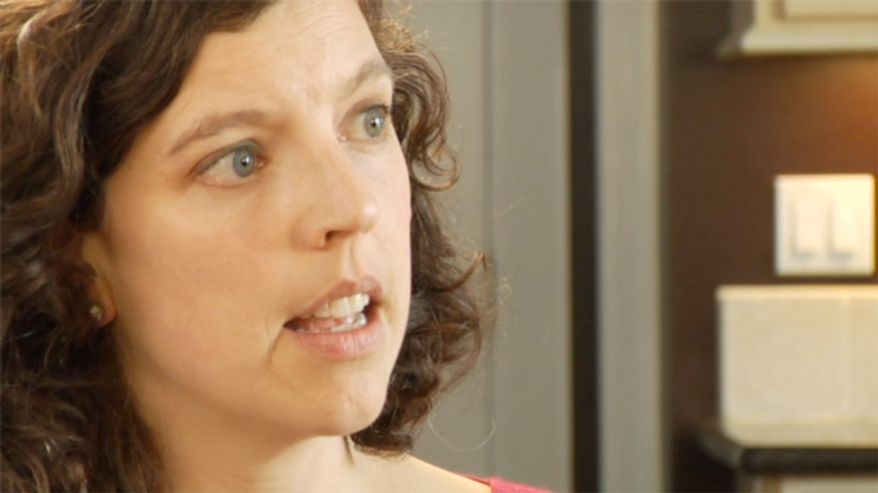 Alexandra decided that selling her eggs to a fertility clinic was the perfect way to get money for her college tuition. But then "things went south," she recalls in the documentary "Eggsploitation." (Courtesy of eggsploitation.com)