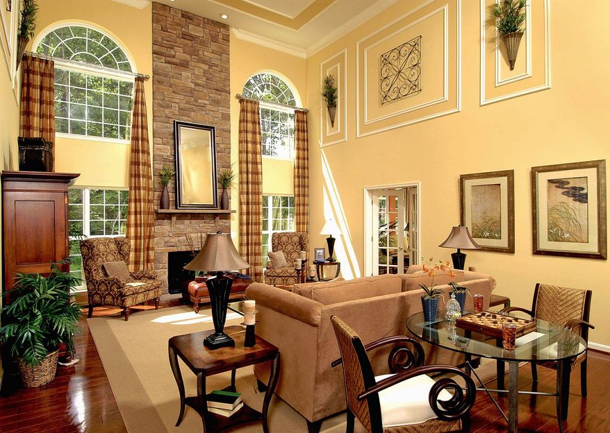 The Colorado model at the Palisades at Oak Creek includes a dramatic two-story family room. The home, with 3,433 square feet, is priced from $472,990.