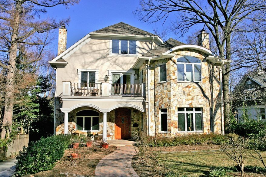 The home at 3715 Williams Lane in Section Five of the Village of Chevy Chase is on the market for $2,495,000. The home has more than 9,500 square feet, four finished levels and an elevator.
