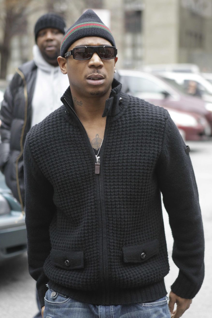 ** FILE ** In this Dec. 13, 2010, file photo, rapper Ja Rule leaves court in New York. On Wednesday, March 9, 2011, a judge set a June 8 date for the platinum-selling rapper-actor's sentencing. (AP Photo/Seth Wenig, file)