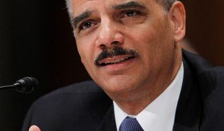 Attorney General Eric H. Holder Jr. has offered to work with Congress on a law that would let law enforcement delay constitutional Miranda warnings to terror suspects. (Associated Press)