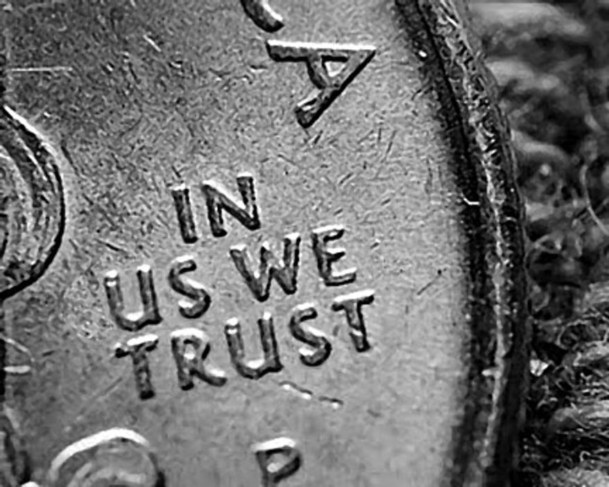 Illustration: In Us we trust
