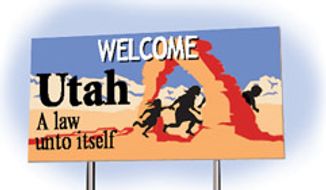 Illustration: Welcome to Utah