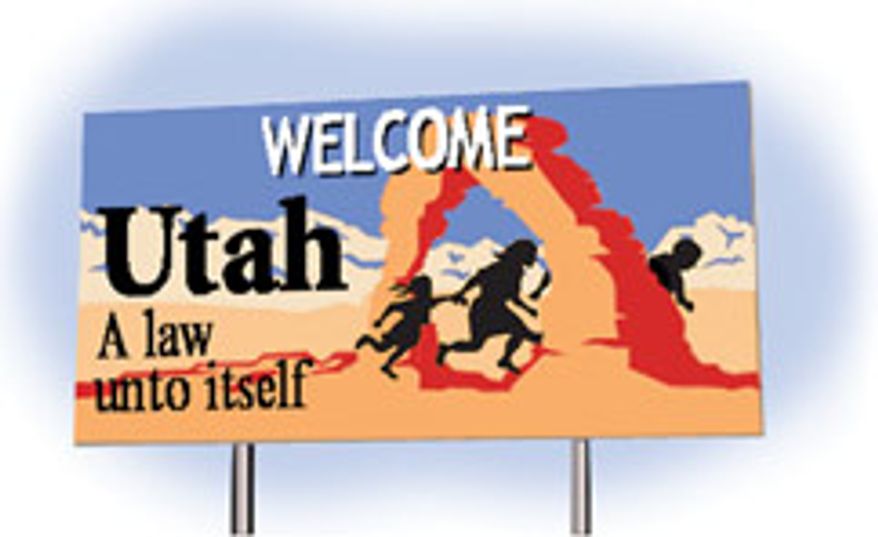 Illustration: Welcome to Utah